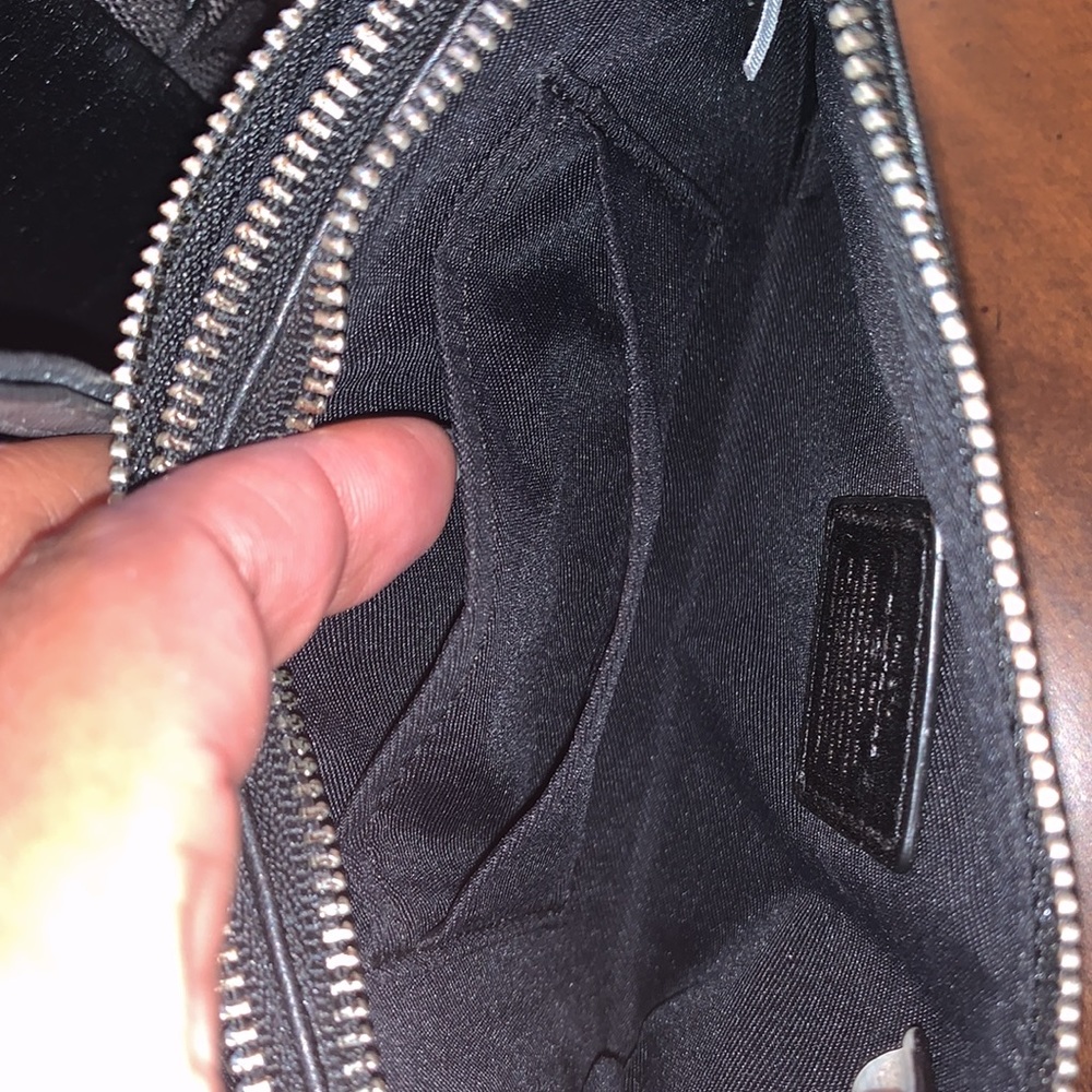 Women’s Coach handbag-black denim - Picture 10 of 10